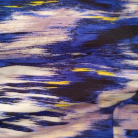 SWIMSUITS FOR ALL blue black size 2X - Picture 3 of 12